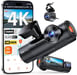 Dashcam VANTRUE N4 Pro S 4K Triple Canal con GPS, Visión Nocturna IR, Vigilancia 24h, Wi-Fi 5GHz y LTE Opcional