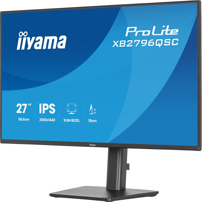 iiyama 27 LED ProLite XB2796QSC B1 - vue 7