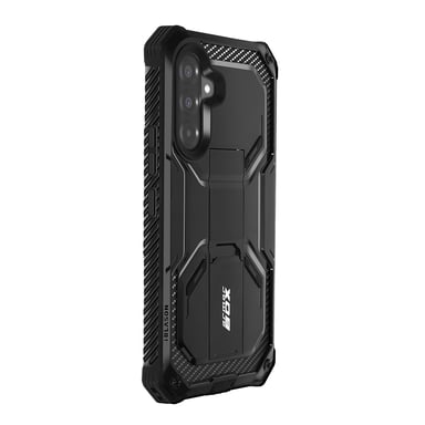Coque pour Galaxy A36 Modèle i-Blason Armorbox Renforcé avec Béquille Support Noir