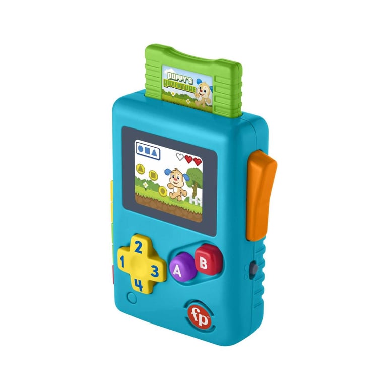 Fisher Price Jouet éducatif Ma Première Console de Jeu Rires et Éveil avec Musique et lumières pour Nouveau nés et bébés Version: Anglais UK Italien Portuguese Espagnol Castillan HHX12 - vue 6