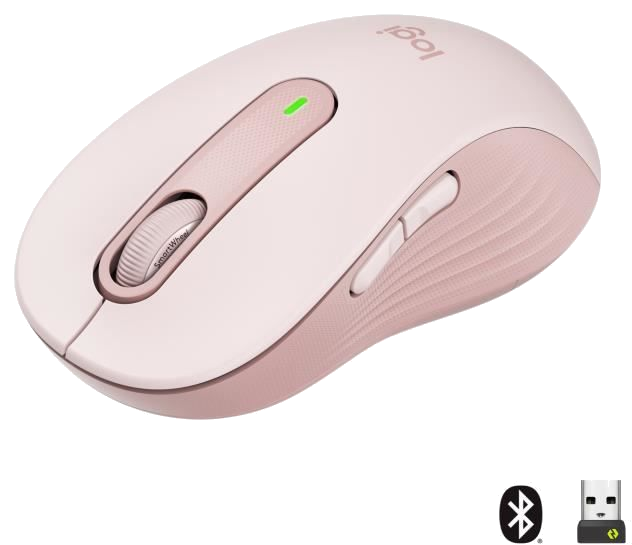 Souris Sans Fil Logitech Signature M650 L - Grande Taille Silencieuse, Bluetooth, Boutons Programmab