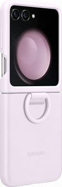 Samsung Funda para Galaxy Z Flip 5 con anillo selfie Lavanda
