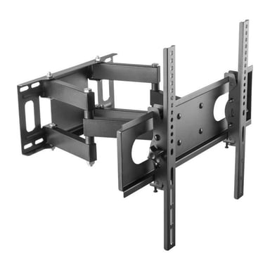 Support mural articulé STELL SHO 4610 pour TV 32–55'' inclinable pivotant extension 35 kg Noir