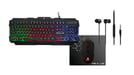 The G-Lab Combo Helium clavier Souris incluse Gaming USB AZERTY Français Noir