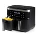 Domo DO537FR friteuse Double 4 L Autonome Friteuse d'air chaud Noir