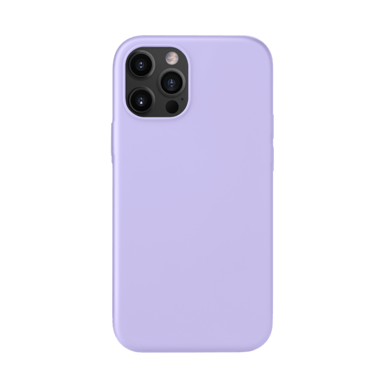 Funda antigolpes de gel de silicona suave para Apple iPhone 12/12 Pro, Violeta lila