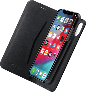 GEN 2.0 funda y carcasa magnética delgada 2 en 1 para Apple iPhone XR, Negro