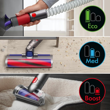 Dyson V12 Origin Aspiradora escoba 2 en 1 Batería Secar HEPA Sin bolsa Níquel