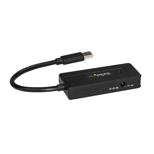 StarTech.com Mini Hub USB 3.0 à 4 ports avec port de charge et adaptateur d'alimentation inclus - vue 7
