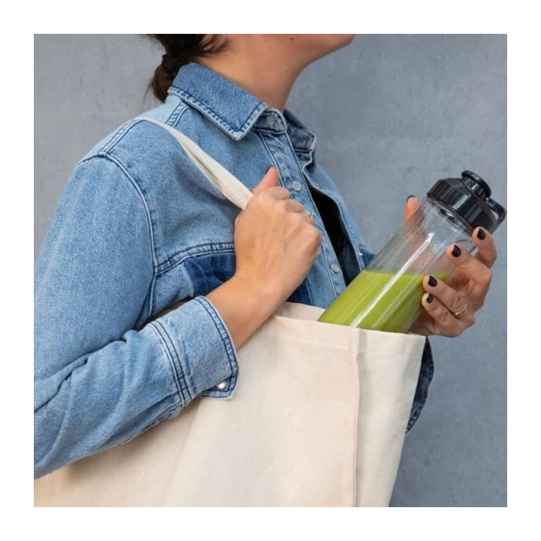 Mini blender LIVOO DOP240 Bouteille 600 ml 2 vitesses Acier inoxydable / - vue 4