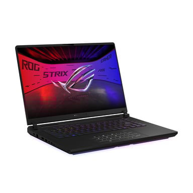 ASUS ROG Strix SCAR 16 G635LR-RW011W Intel Core Ultra 9 275HX Ordinateur portable 40,6 cm (16'') WQXGA 32 Go DDR5-SDRAM 1 To SSD NVIDIA GeForce RTX 5070 Ti Wi-Fi 7 (802.11be) Windows 11 Home Allemand Noir