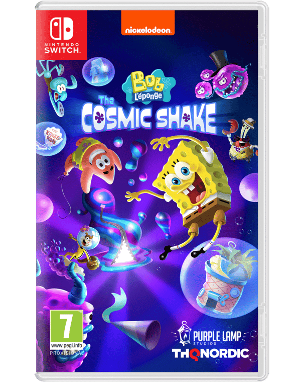 Bob L'Eponge The Cosmic Shake Nintendo SWITCH - Neuf