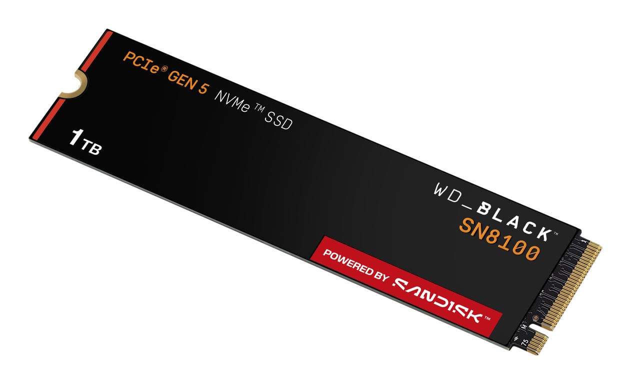 WD NVMe Gen5 .2 SN8100 WD - vue 9