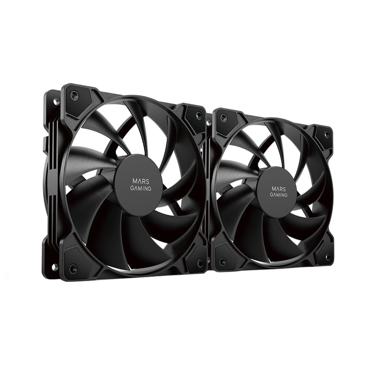 Mars Gaming MFPROX2 système de refroidissement d'ordinateur Boitier PC Ventilateur 12 cm 2 pièce Neuf - vue 5