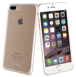 Pp Coque Crystal Transparente: Apple Iphone 6+/6S+/7+/8+