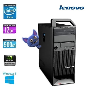 Xeon, 3.0, 12 Go Go  NVIDIA QUADRO K2000D Noir  Windows 8