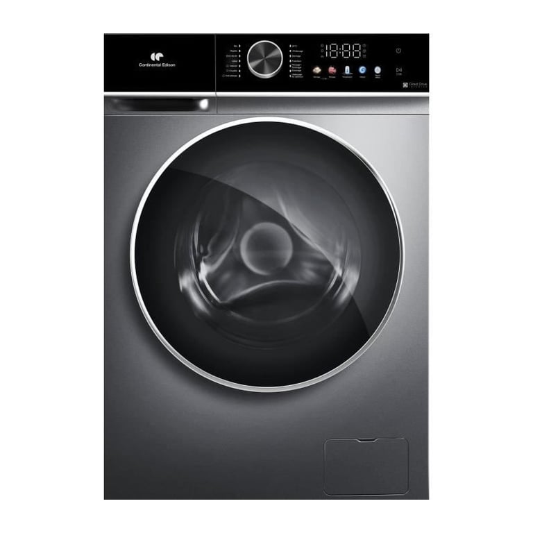 Lave-Linge Séchant Continental Edison CELS106S – 10 Kg Lavage / 6 Kg Séchage, Moteur Induction - vue 2