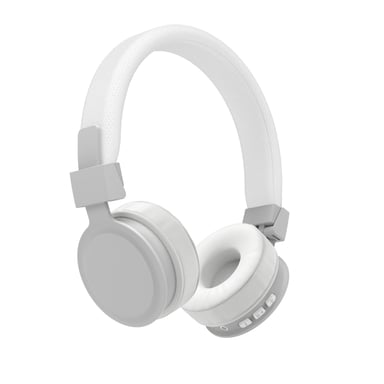 Casque Bluetooth® ''Freedom Lit'', supra-aural, pliable, avec micro, Blanc