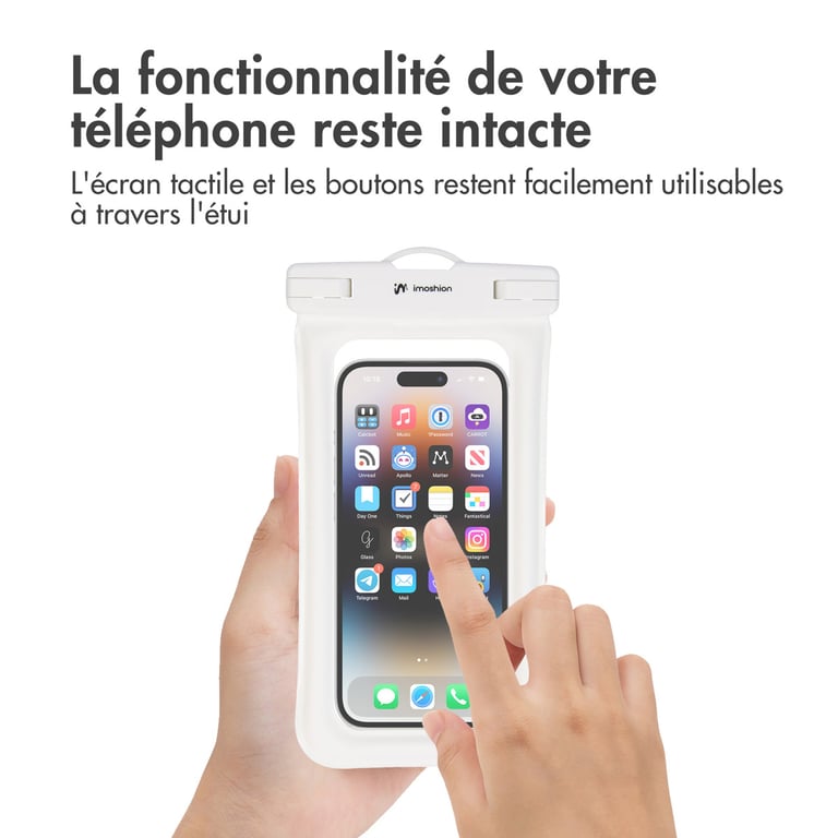 imoshion ?Pochette étanche universelle Étui étanche pour téléphone Neuf - vue 8