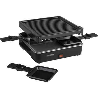 Apparecchio per raclette Severin RG 2370 600W 4 persone Nero