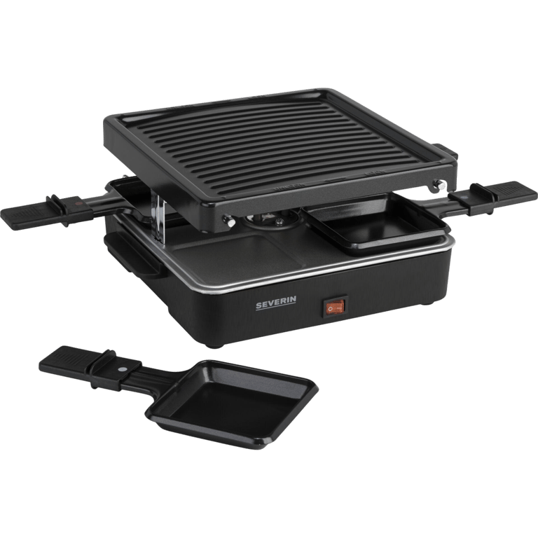 Appareil à raclette Severin RG 2370 600W 4 personnes Noir - Neuf
