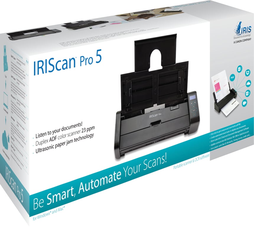 I.R.I. IRIScan Pro 5 - vue 7