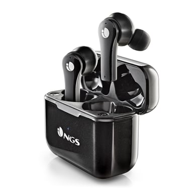 NGS ARTICA BLOOM Casque Sans fil Ecouteurs Appels/Musique USB Type-C Bluetooth Noir