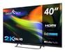 Smart-Tech 40FN01V3 TV 101,6 cm (40'') Full HD Grigio 250 cd/m²