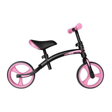 Monopattino per bambini, nero e rosa