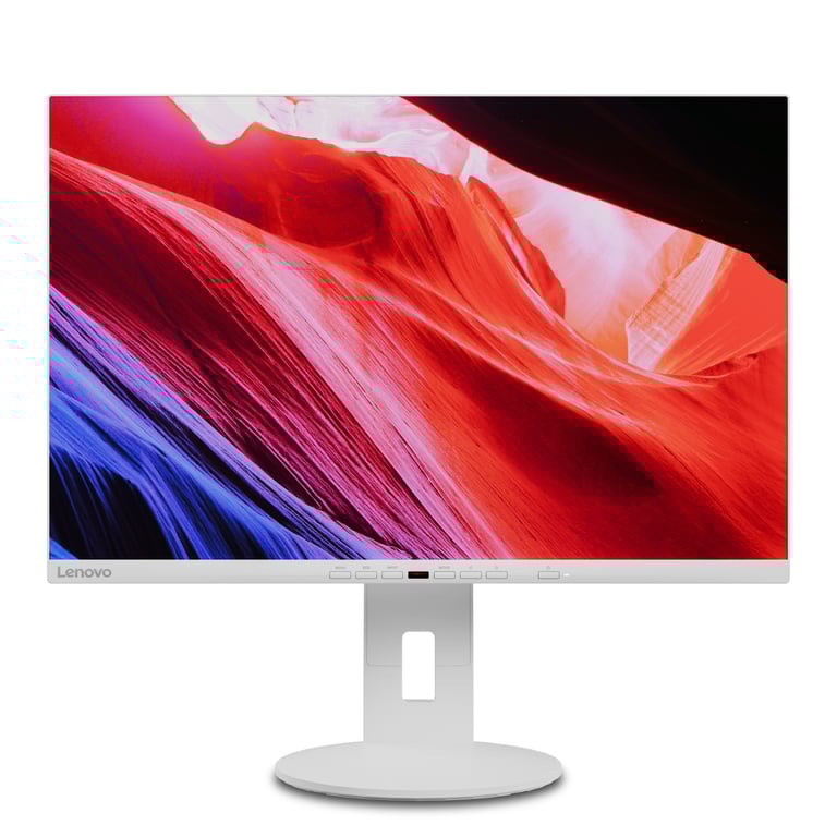 Lenovo C24d-20 LED display 61 cm (24 ) 1920 x 1200 pixels Full HD Gris, Blanc - Neuf