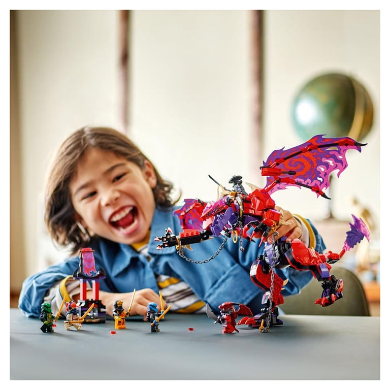 LEGO NINJAGO 71832 Croc-de-tonnerre : Le Dragon du Chaos pour Enfants de 8 Ans et Plus - Neuf