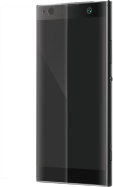 Protection d'écran en verre trempé Bord à Bord Incurvé pour Sony Xperia XA2, Transparent