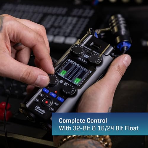 H5studio Enregistreur 4 pistes 32 bits à virgule flottante capsule microphone XYH 5s incluse - vue 3