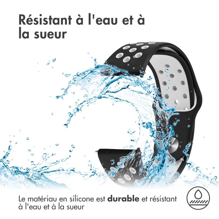 imoshion Bracelet sportif en silicone Connexion universelle de 20 mm / Neuf - vue 5