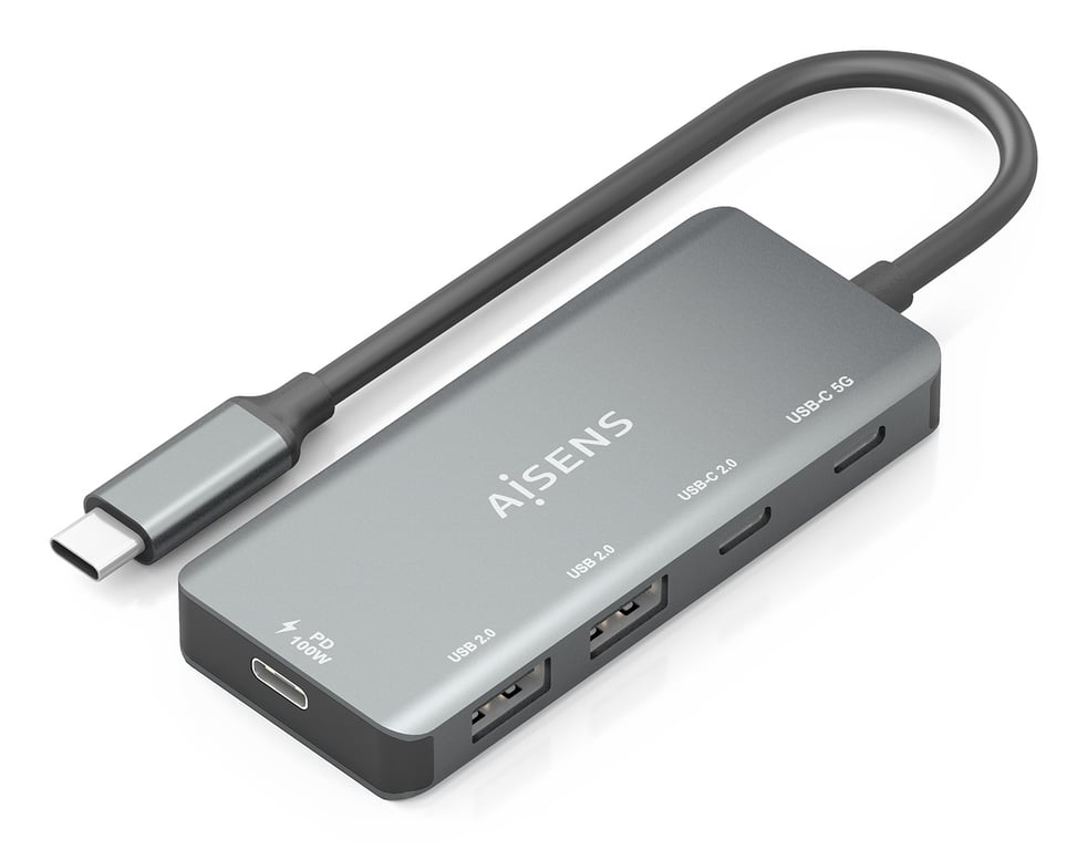 AISENS A109 0946 station d'accueil Avec fil USB 3.2 Gen 1 3.1 Gen 1 Type C Neuf