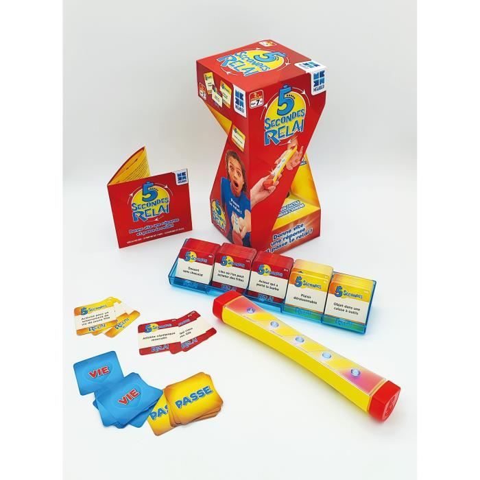 Jeu De Société Megableu 678078 – 5 Secondes Relai Électronique Pour 2 À 4 Joueurs - vue 5