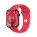 Apple Watch Series 9 45 mm Digitale 396 x 484 pixel Touchscreen Rosso Wifi GPS (satellite)
