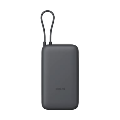 Xiaomi Power Bank 20.000 mAh (Integrated Cable) Gris (Dark Grey)