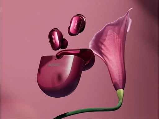 Cuffie wireless Bose QuietComfort Ultra (2a generazione) con cancellazione attiva del rumore - Prugna