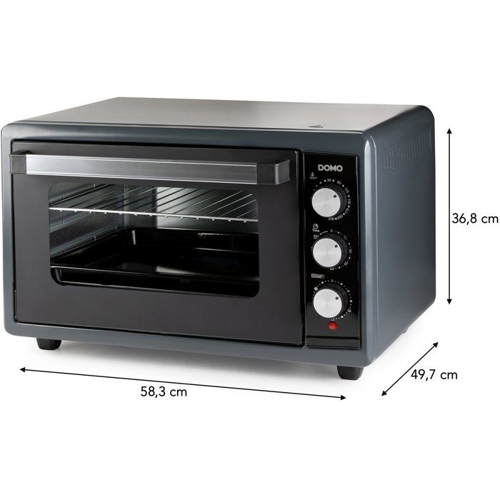 Four Électrique DOMO DO808GO – 50L, 2000W, Multifonction - vue 5