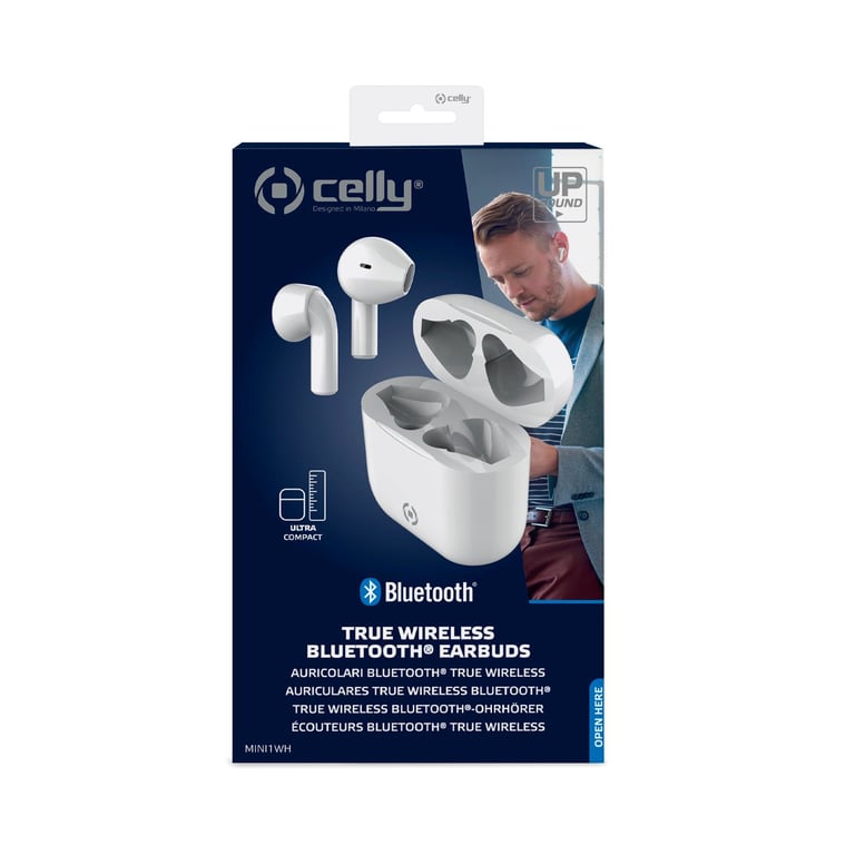 Celly Mini1 Casque Sans fil Ecouteurs AppelsMusique USB Type C Bluetooth Neuf - vue 5