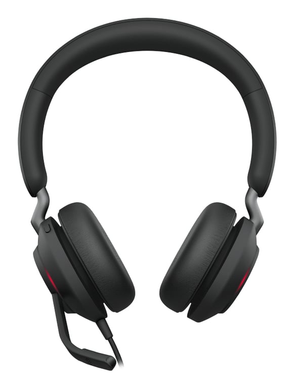 Micro-Casque Jabra Evolve2 40 SE UC Stereo – Filaire USB-C/A avec Isolation Acoustique - vue 5