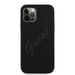 Custodia Guess per iPhone 12 Pro Max 6,7'' nero Script Vintage