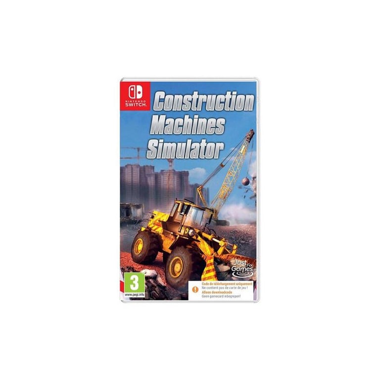 Construction Machines Simulator Code in a box Nintendo Switch