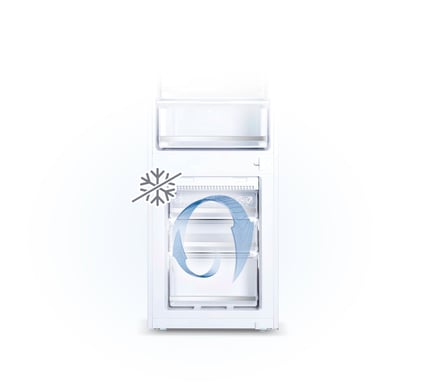 Schneider SCRCI177NF-E - Réfrigérateur combiné 244L Blanc