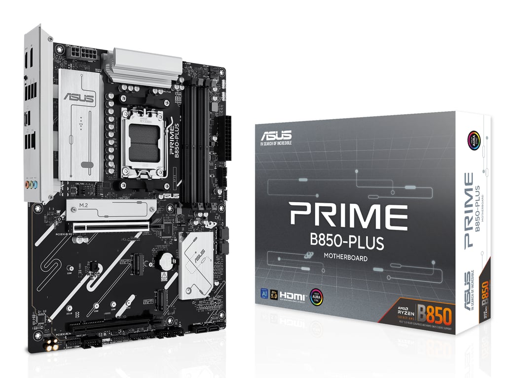 ASUS PRIME B850-PLUS-CSM AMD B850 Emplacement AM5 ATX - Neuf
