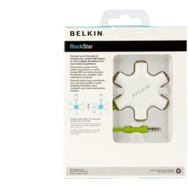 Belkin F8Z274BT séparateur audio Vert, Blanc
