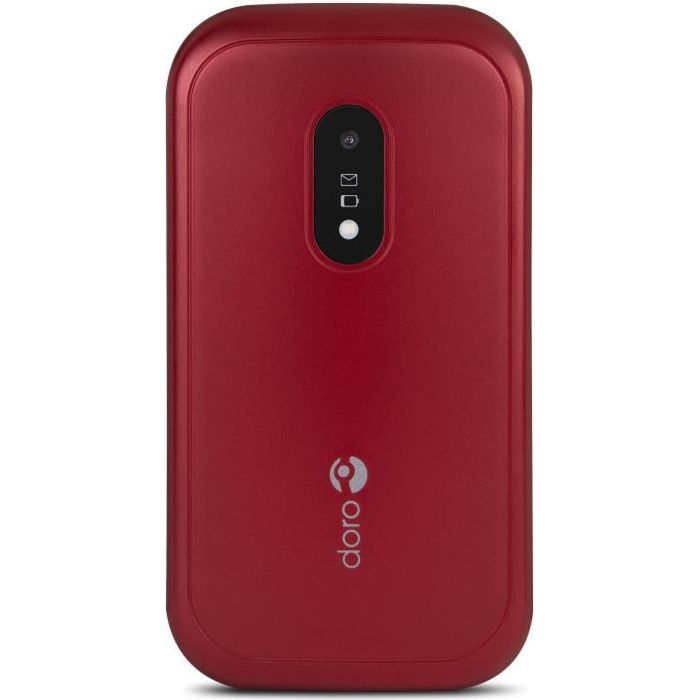 Doro 6040 Téléphone mobile a clapet pour senior - Large afficheur - Touche  d'assistance avec géolocalisation GPS -