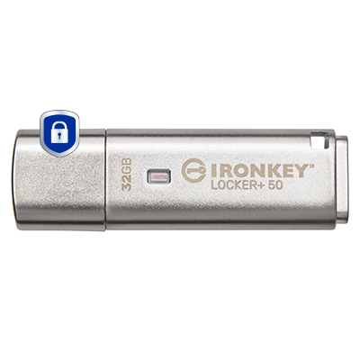 Kingston Technology IronKey 32 Go IKLP50 AES USB, w/256bit Encryption - Neuf
