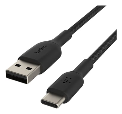 Belkin CAB002BT0MBK cable USB 0,15 m USB A USB C Negro